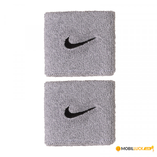  NIKE SWOOSH WRISTBANDS 2 PK GREY MISC (N.NN.04.051.OS)