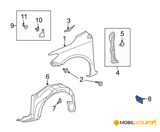   Toyota Auris 07-09/Corolla 06-10   ( /)