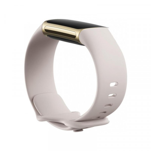 - Fitbit Charge 5 Lunar White/Soft Gold Stainless Steel
