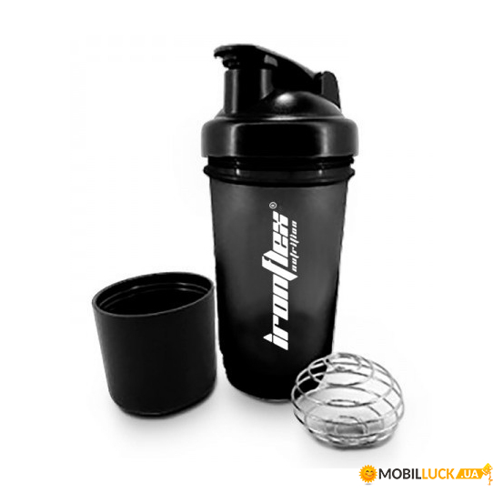  IronFlex Premium Shaker 500 ml black