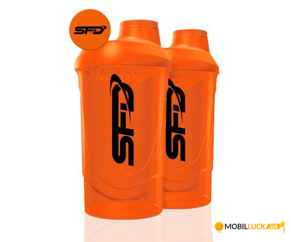  SFD Nutrition Shaker 600ml Orange Citrus