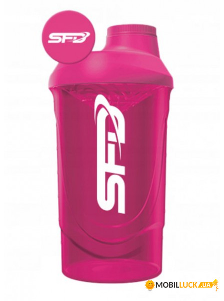  SFD Nutrition Shaker 600ml Pink Magic Magenta