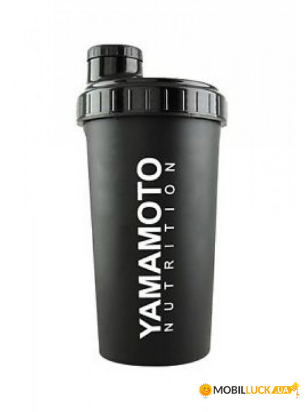    Yamamoto Nutrition Shaker - 700ml Black 100-85-4670070-20