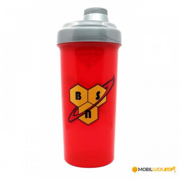  BSN Shaker Bottle 750 ml red/grey