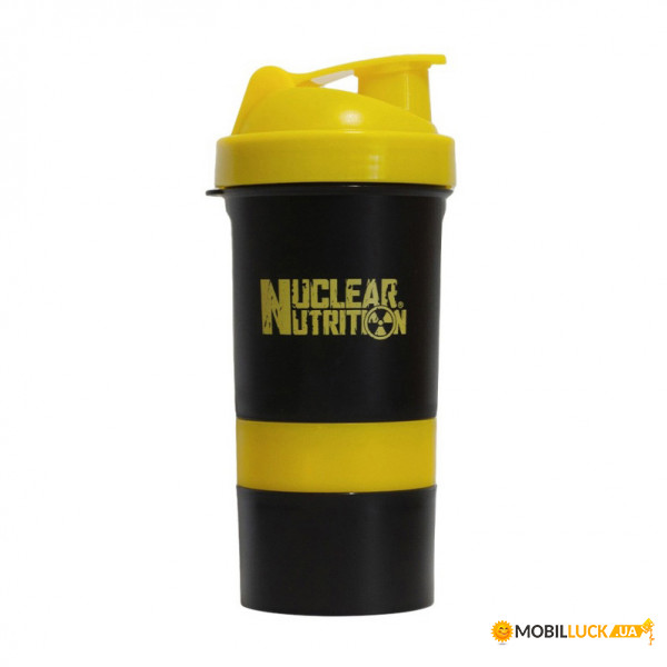  Nuclear Nutrition Shaker 400 ml yellow/black