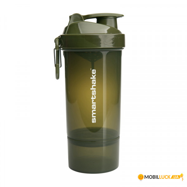  SmartShake Original2Go One 800 ml army green