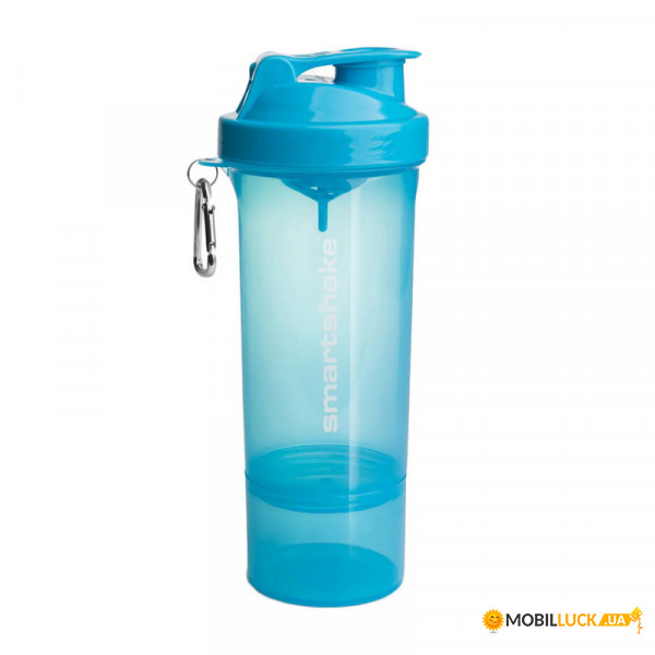  SmartShake Slim NEON Blue 500 ml blue