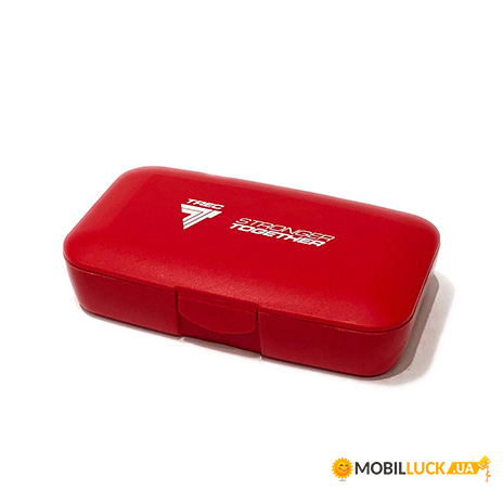  Trec nutrition Pillbox Stronger Together red