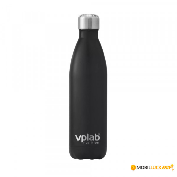  VPLab Metal Water Bottle 500  Black