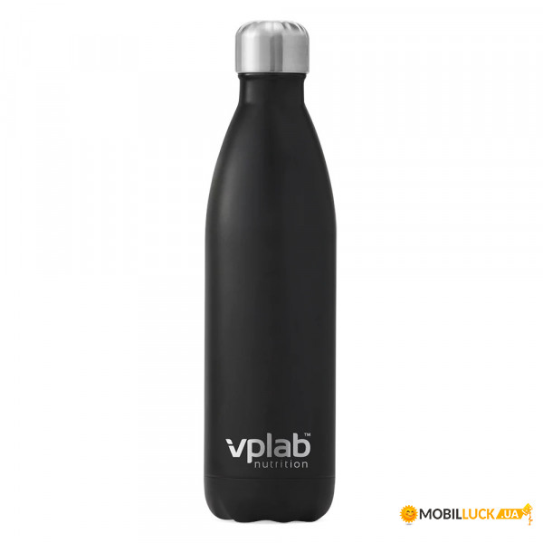  VPLab Metal Water Bottle 750  Black