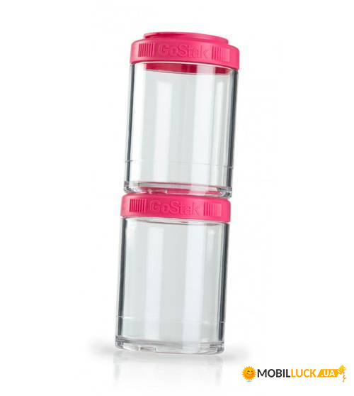   BlenderBottle GoStak 2 Pak Pink (ORIGINAL)