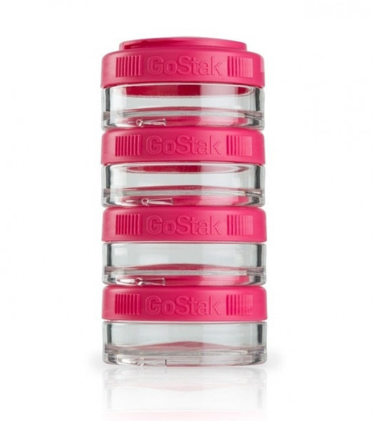   BlenderBottle GoStak 4*40ml Pink (ORIGINAL) (VZ55GS 4*40ml Pink) Power System