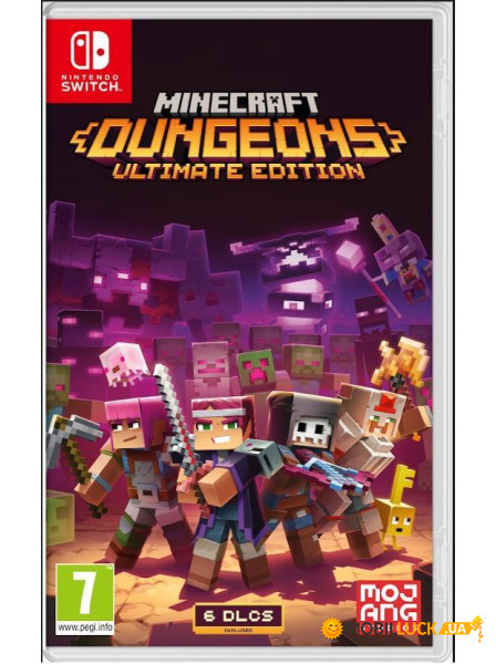  Nintendo Switch Minecraft Dungeons Ultimate Edition (045496429126)