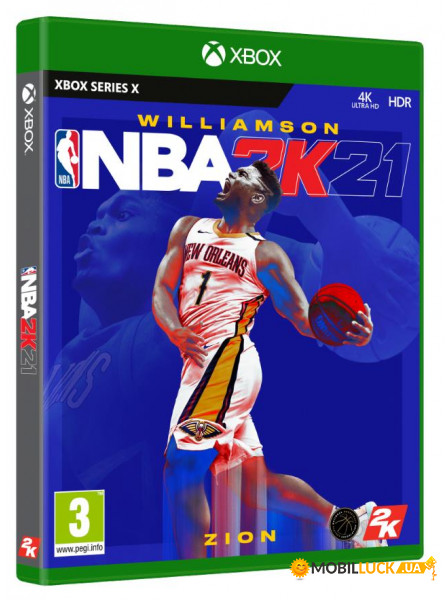  Xbox Series X NBA 2K21 [Blu-Ray ] (5026555364270)