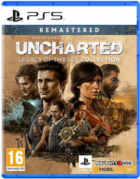  PS5 Uncharted: Legacy of Thieves Collection [Blu-Ray Disc] (9792598)