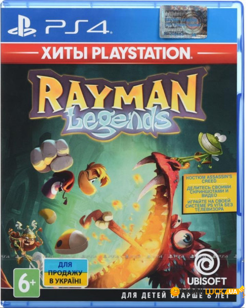  PS4 Rayman Legends [Blu-Ray ] (RAYMANLEGENDSHITS)