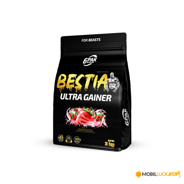  6PAK Nutrition Bestia Ultra Gainer 3  