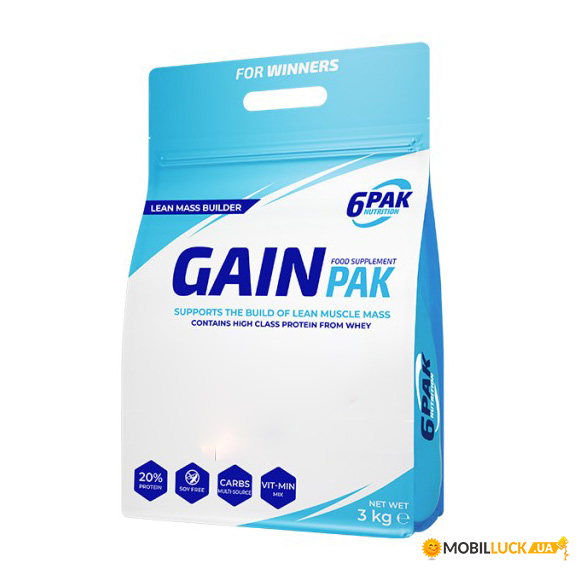  6PAK Nutrition Gain PAK 3  