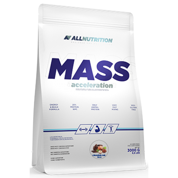  All Nutrition Mass Acceleration - 3000g Chocolate Walnut 100-49-1102736-20