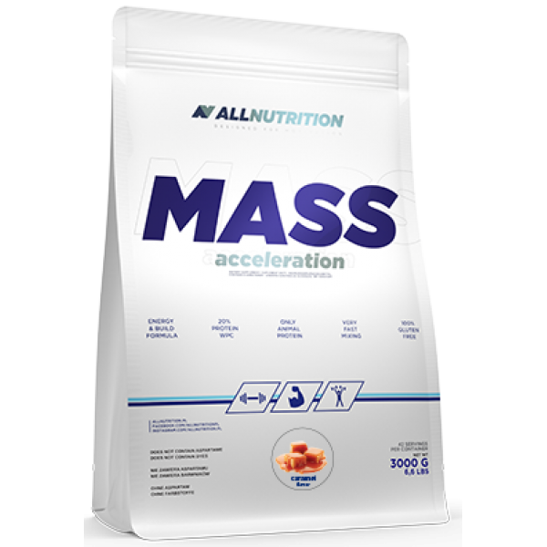  All Nutrition Mass Acceleration 3000g Caramel 100-50-5970491-20