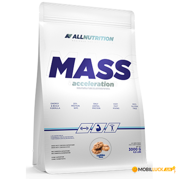  All Nutrition Mass Acceleration 3000g Cookies 100-62-3882326-20