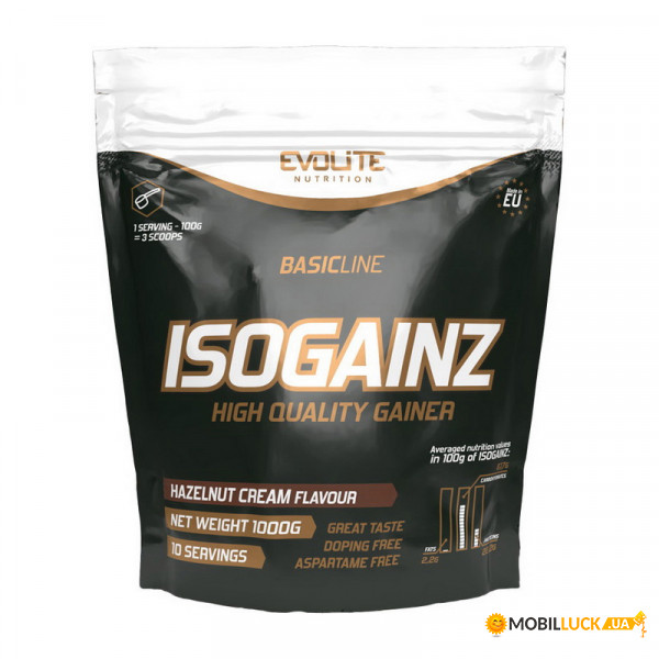  Evolite Nutrition IsoGainz 1  