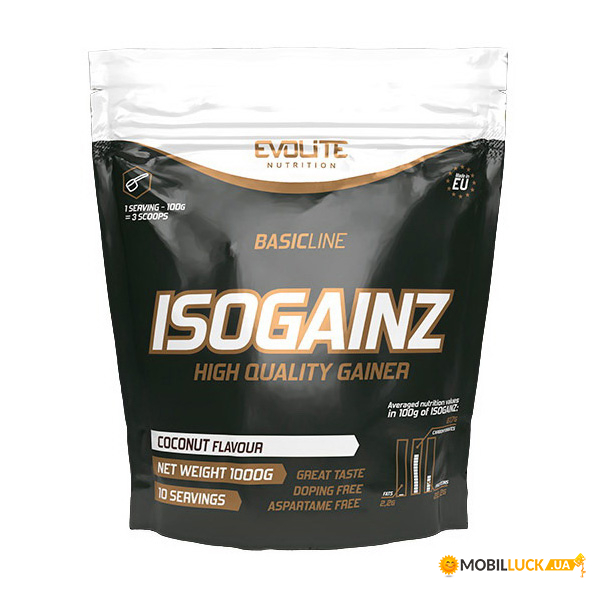  Evolite Nutrition IsoGainz 1  