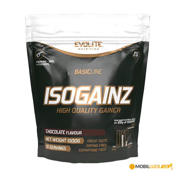  Evolite Nutrition IsoGainz 1  