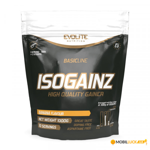  Evolite Nutrition Iso Gainz 1 kg caramel macchiato