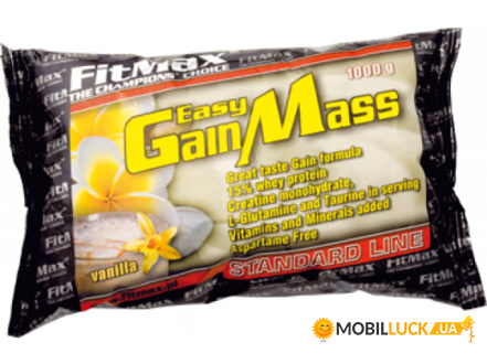  FitMax Easy Gain Mass 1 kg chocolate