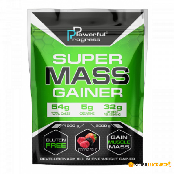  Powerful Progress Super Mass Gainer 2000g Chocolate