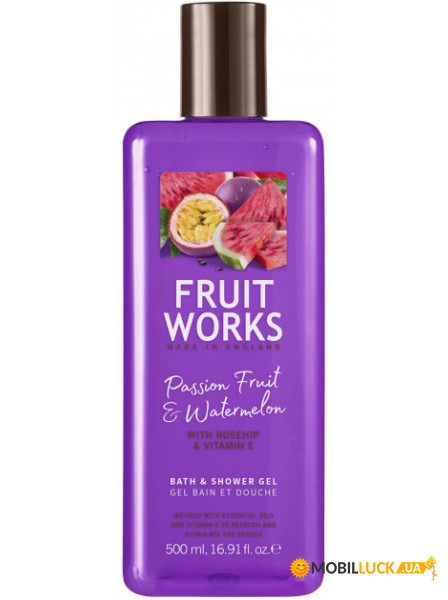    Grace Cole Fruit Works Passion Fruit and Watermelon 500 