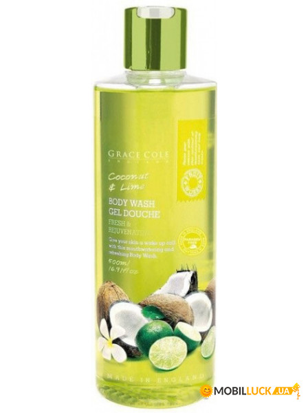    Grace Cole Fruit Works Coconut and Lime 500 