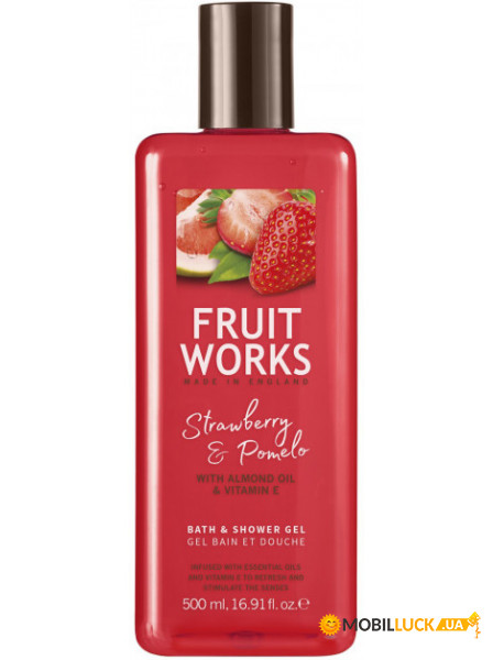    Grace Cole Fruit Works Strawberry and Pomelo 500 