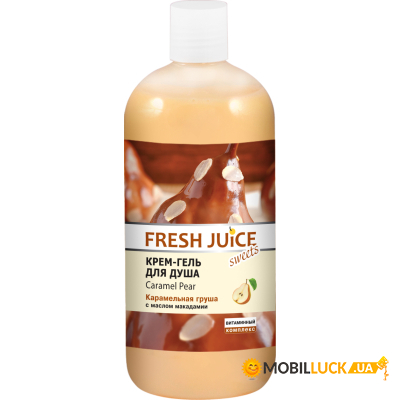    Fresh Juice Caramel Pear 500  (4823015937538)