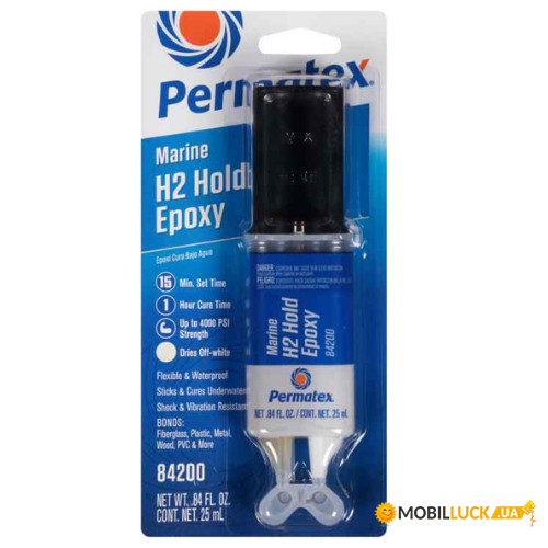   Permatex Marine H2 Hold Epoxy 25 (84200)