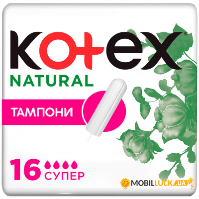  Kotex Natural Super 16. (5029053577401)