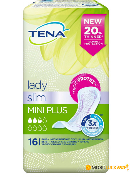   Tena Lady Slim Mini Plus, 16  852868