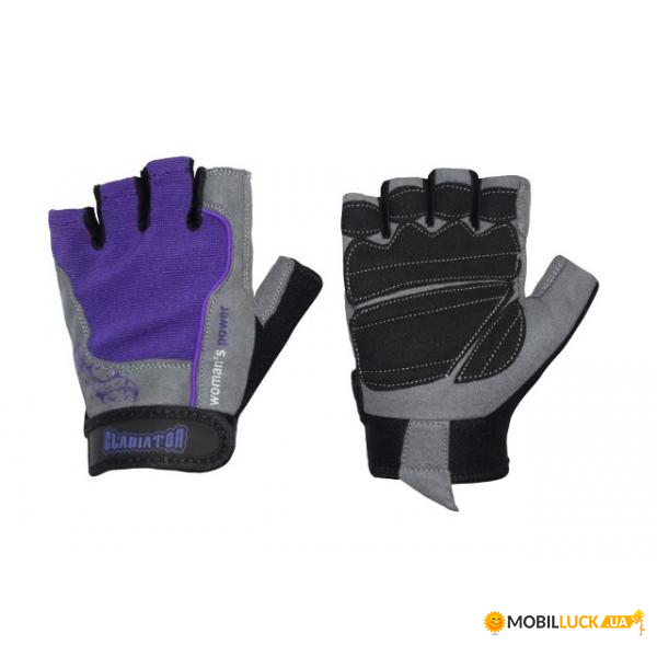  Gladiator Woman Gloves (GLM-150C) - Violet XS 100-20-2528630-20