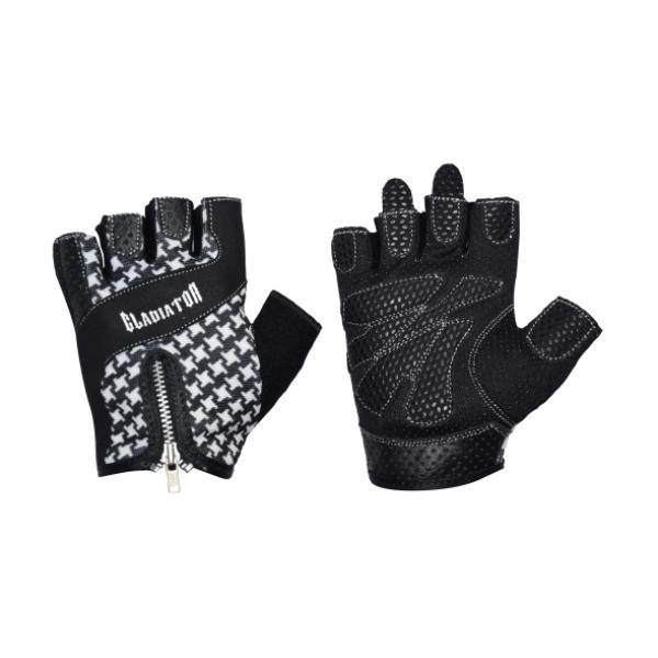  Gladiator Woman Gloves (GLM-151) - Black-White XS 100-27-2132506-20