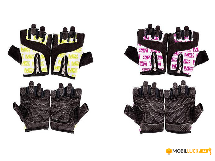   Mex Nutrition Smart Zip Gloves Lime XS