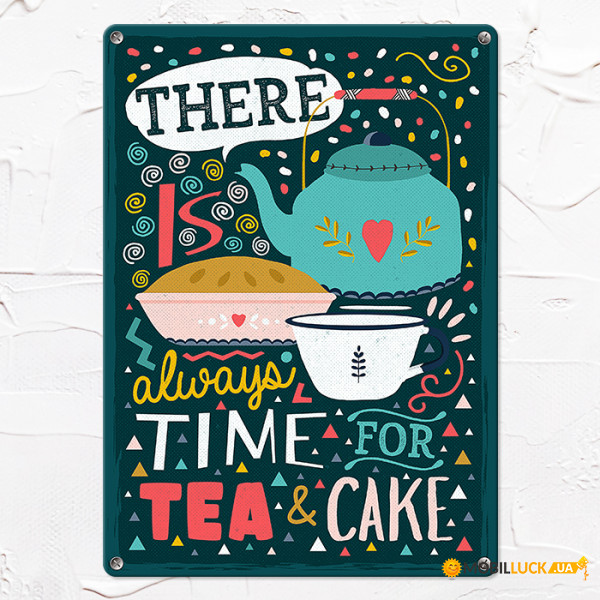   There is always time for tea & cake MET_20J045_WH