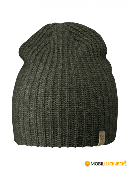  Fjallraven Ovik Melange Beanie Mountain Grey 			