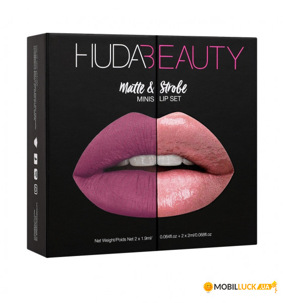   4 - Huda Beauty Matte and Strobe Trophy Wife Set