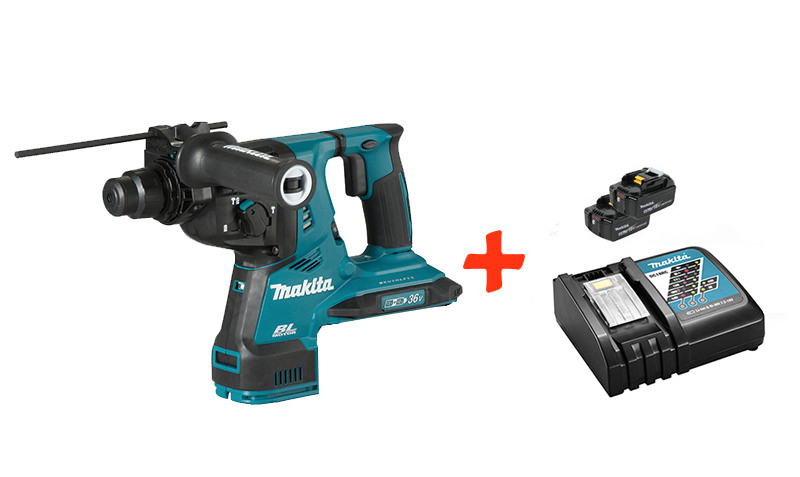   Makita DHR280Z+2 .18V 5 Ah+  (DHR280RT2)