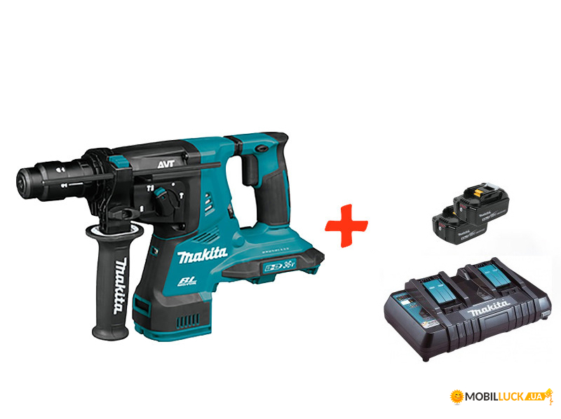   Makita DHR283ZU+2 .18V 5 Ah+  (DHR283RT2)