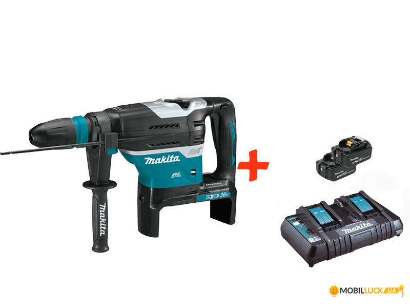    Makita DHR400ZK+2 .18V 5 Ah+ + (DHR400R2T2K)