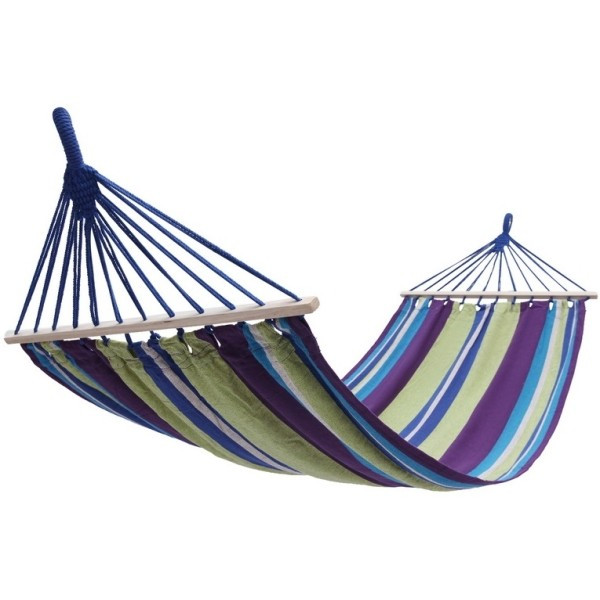   KingCamp Canvas Hammock KG3762PY Purple/Yellow (112935)