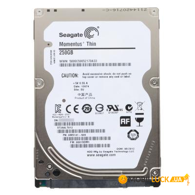   2.5 250GB (# 1DG141-899 / ST250LT012-WL #)