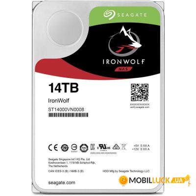   Seagate 3.5 14TB (ST14000VN0008)